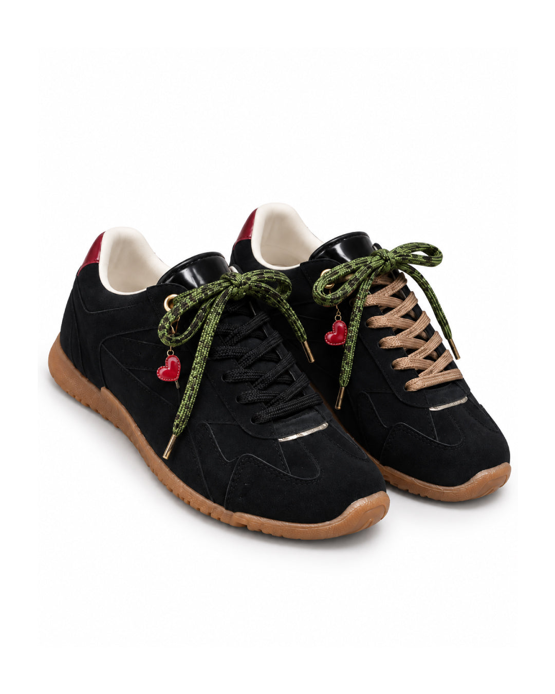 Tenis aure urban tono negro cuero